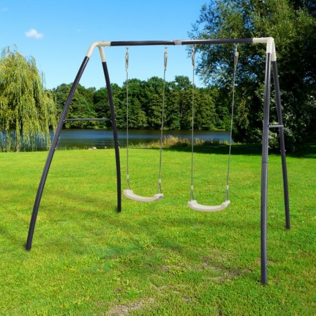 Dobbelt gyngestativ i metal (AXI)