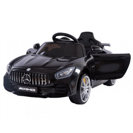 Mercedes GTR AMG 12V m/gummihjul og fjernbetjening