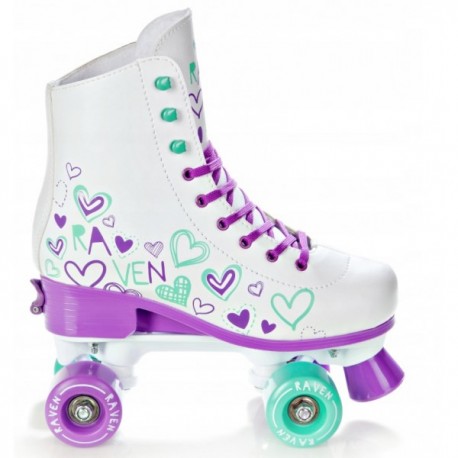 Raven Trista Side By side rulleskøjte Læder