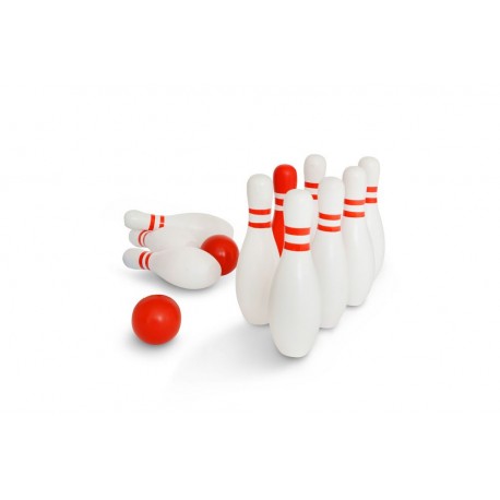 Bowlingsæt i træ