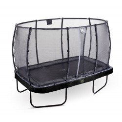 EXIT 'Elegant Premium' firkantet trampolin - Sort