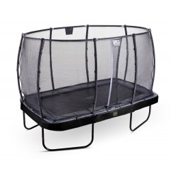 Elegant Premium firkantet trampolin - Sort (EXIT)