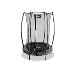 EXIT Tiggy Junior trampolin ø 140 cm (sort/grå) 2