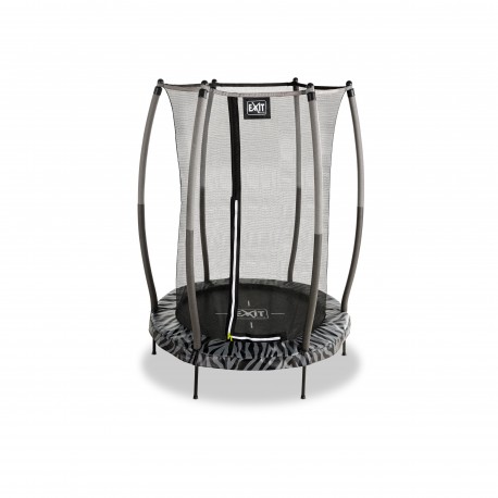 EXIT Tiggy Junior trampolin ø 140 cm (sort/grå)