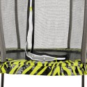 EXIT Tiggy Junior trampolin ø 140 cm (sort/grøn)