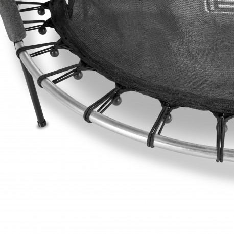 EXIT Tiggy Junior trampolin ø 140 cm (sort/grøn)