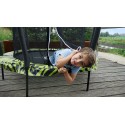 EXIT Tiggy Junior trampolin ø 140 cm (sort/grøn)