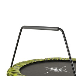 EXIT Tiggy Junior trampolin med barre ø 140 cm (sort/grøn) 2