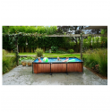EXIT Wood pool 300x200x65cm med filterpumpe