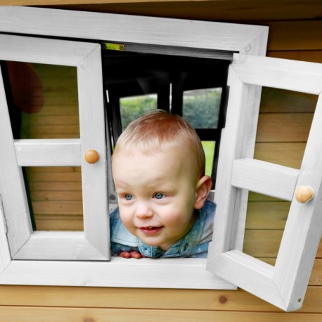 Robin Legehus fra Axi - Hvid udgave