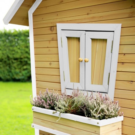 Robin Legehus fra Axi - Hvid udgave