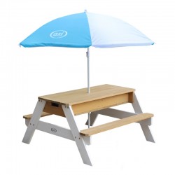 Sand & vand picnicbord - Nick lys