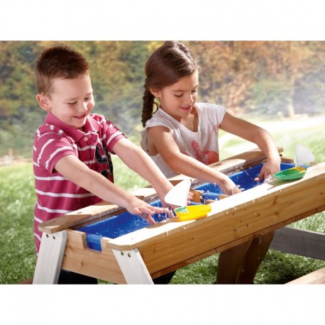 Sand & vand picnicbord - Nick lys