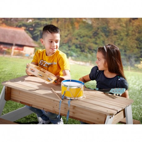 Sand & vand picnicbord - Nick lys
