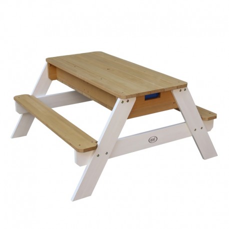 Sand & vand picnicbord - Nick lys