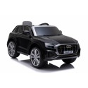 Audi Q8 12v elbil til børn m/fjernbetjening, Sort