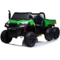 Farmer elbil med 4 kraftige motorer og tiplad