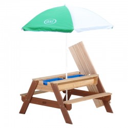 Nick sand & vand picnicbord (AXI) - brun 2