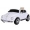 VW Beetle elbil 12v - hvid