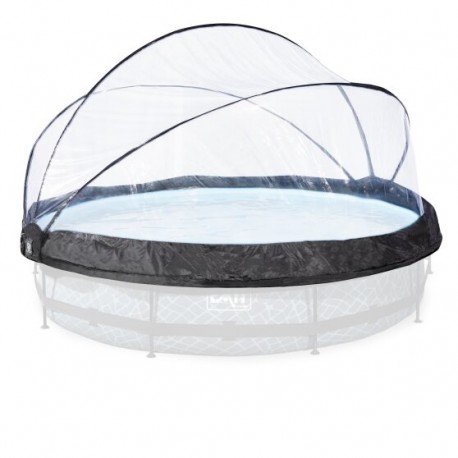 Pool Dome - plastik lærred - Rund
