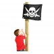 Pirat flag til flagstang Pirat flag til flagstang