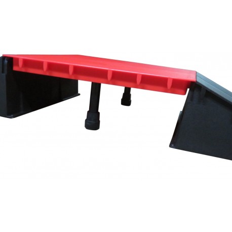 MCU-Sport Skate Rampe sæt 136 x 49,5 x 16,8 cm