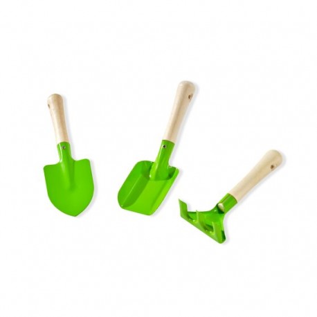 EXIT Aksent sand & vand bord med parasol og haveredskaber