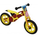 Løbecykel af træ - Giraf