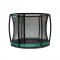 Etan Premium Deluxe nedgravet trampolin med sikkerhedsnet - grøn