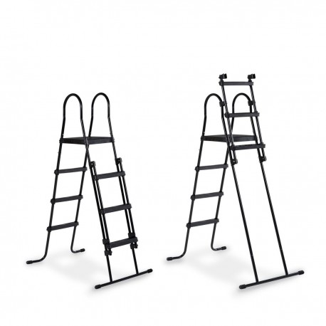 Stone pool ø360x122cm med sandfilterpumpe - EXIT