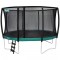 Etan Premium Deluxe trampolin med sikkerhedsnet - grøn