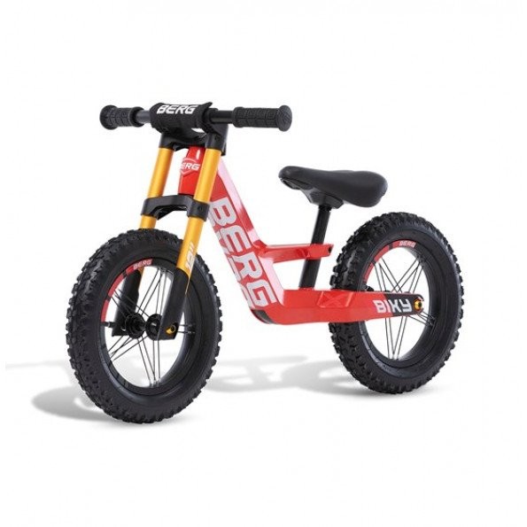 BERG Biky Cross - rød 12" løbecykel. Fragtfri levering