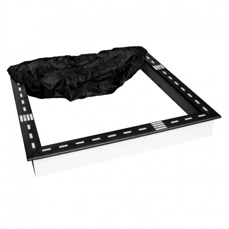 Sandy sandkasse med racerbane