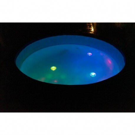 Flydende LED-lys til pool og spa
