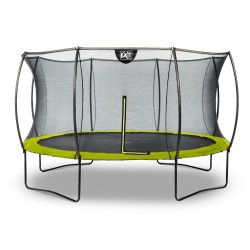 EXIT Silhouette trampolin ø366cm - limegrøn