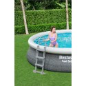 Bestway Fast Set Pool Rattan Sæt 457 x 107 cm Bestway Fast Set Pool Rattan Sæt 457 x 107 cm