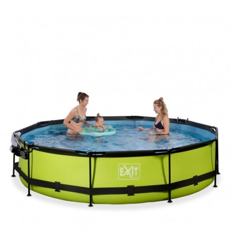 EXIT Lime pool Ø360 med dome