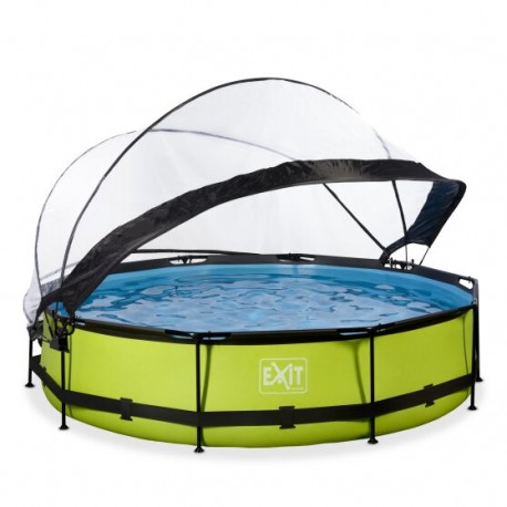 EXIT Lime pool Ø360 med dome