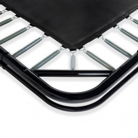EXIT Dynamic trampolin i jordniveau 244x427cm med Freezone sikkerhedsfliser