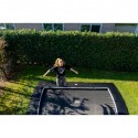 EXIT Dynamic trampolin i jordniveau 244x427cm med Freezone sikkerhedsfliser EXIT Dynamic trampolin i jordniveau 244x427cm med Freezone sikkerhedsfliser