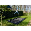 EXIT Dynamic trampolin i jordniveau 244x427cm med Freezone sikkerhedsfliser EXIT Dynamic trampolin i jordniveau 244x427cm med Freezone sikkerhedsfliser
