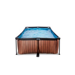EXIT Wood pool 220x150x65cm med filterpumpe 2