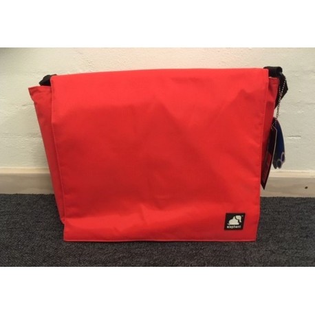 Computer/skole skuldertaske - rød