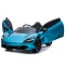 McLaren 720S 12v blå-lakering m/gummihjul