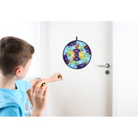 Vendbar velcro dart til børn - Sunflex Sport