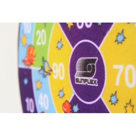 Vendbar velcro dart til børn - Sunflex Sport