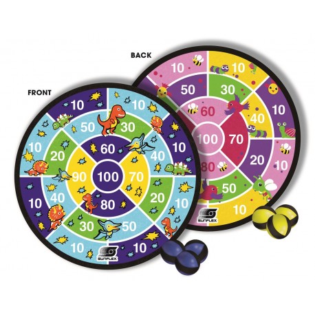 Vendbar velcro dart til børn - Sunflex Sport