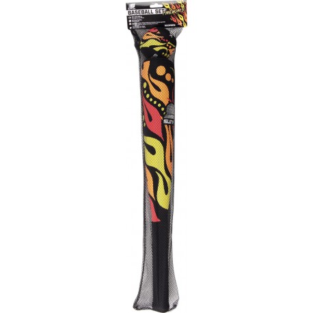 Baseball bat m/bold, blødt - Sunflex Sport