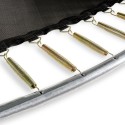 EXIT Allure Premium nedgravet firkantet trampolin - sort