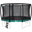 Etan Premium rund trampolin med sikkerhedsnet - grøn Etan Premium rund trampolin med sikkerhedsnet - grøn